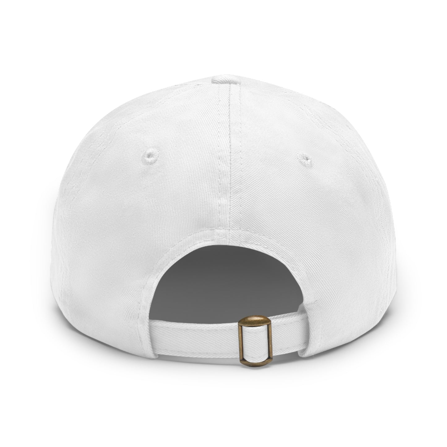 Volleyball Dad Hat with Leather Patch