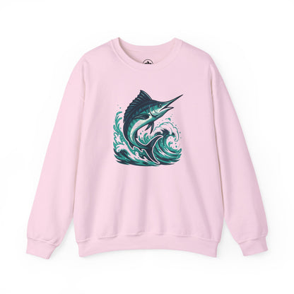 Marlin Wave Crewneck Sweatshirt