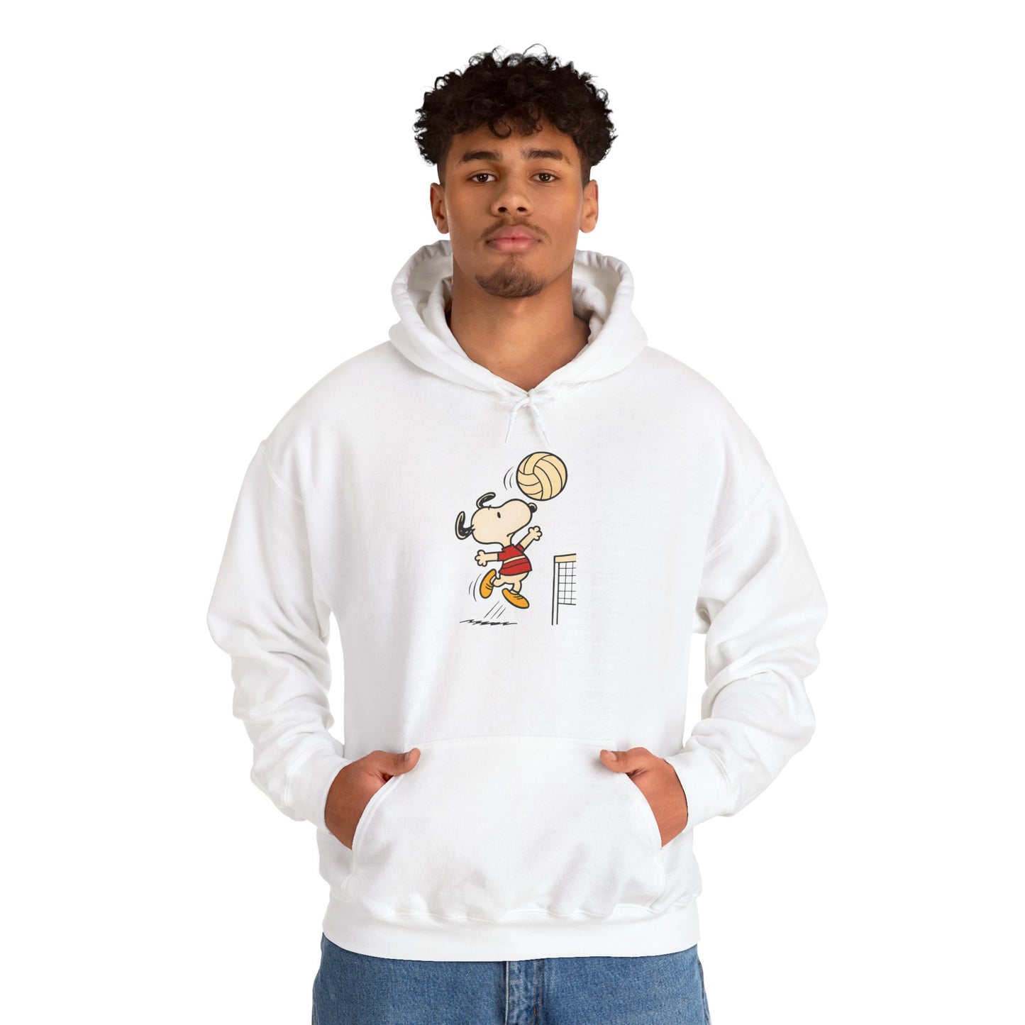 Snoopy Sports Hoodie - Unisex Heavy Blend™ Sweatshirt