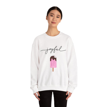 Joyful Ice Cream Sweatshirt for Sweet Summer