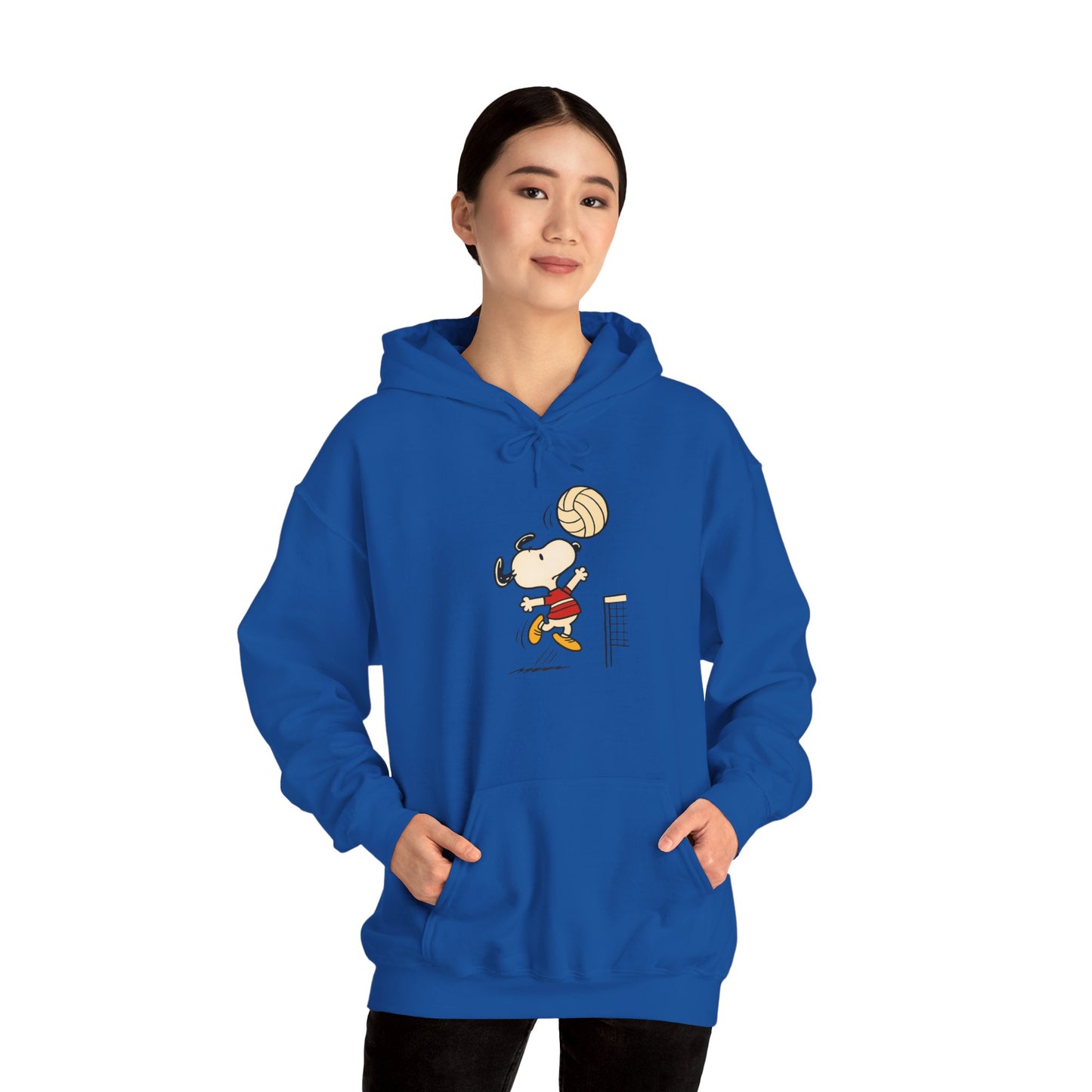 Snoopy Sports Hoodie - Unisex Heavy Blend™ Sweatshirt