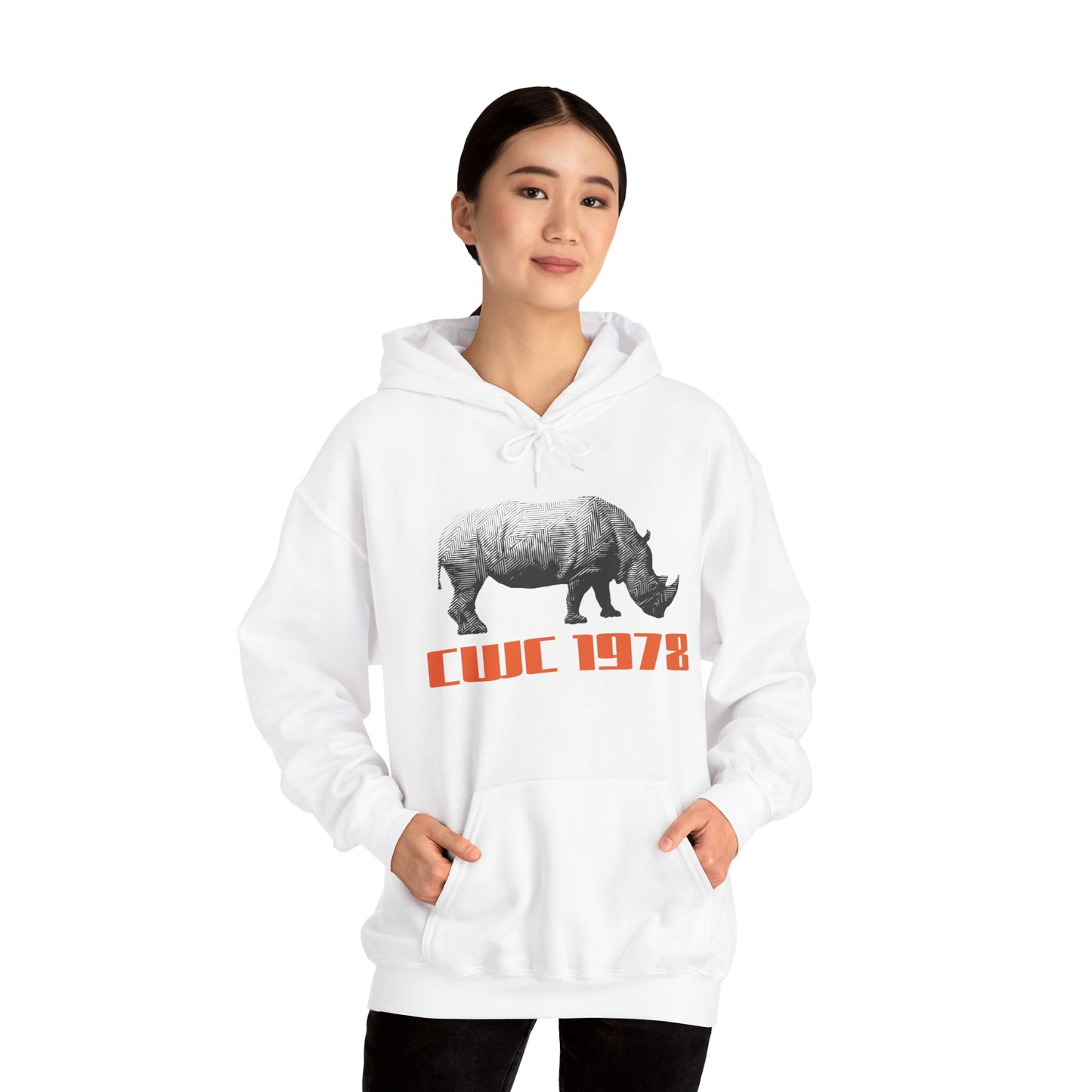 CWC 1978 Vintage Rhino -Hoodie