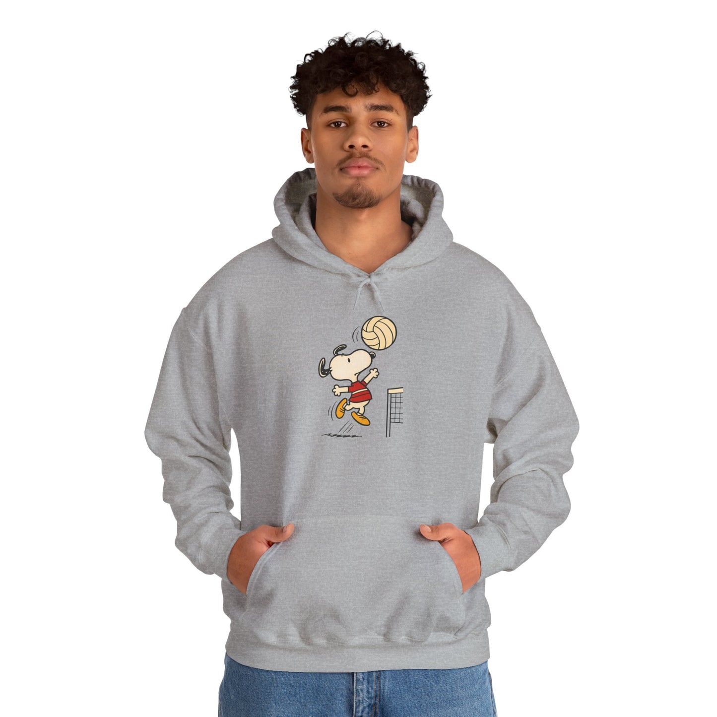 Snoopy Sports Hoodie - Unisex Heavy Blend™ Sweatshirt