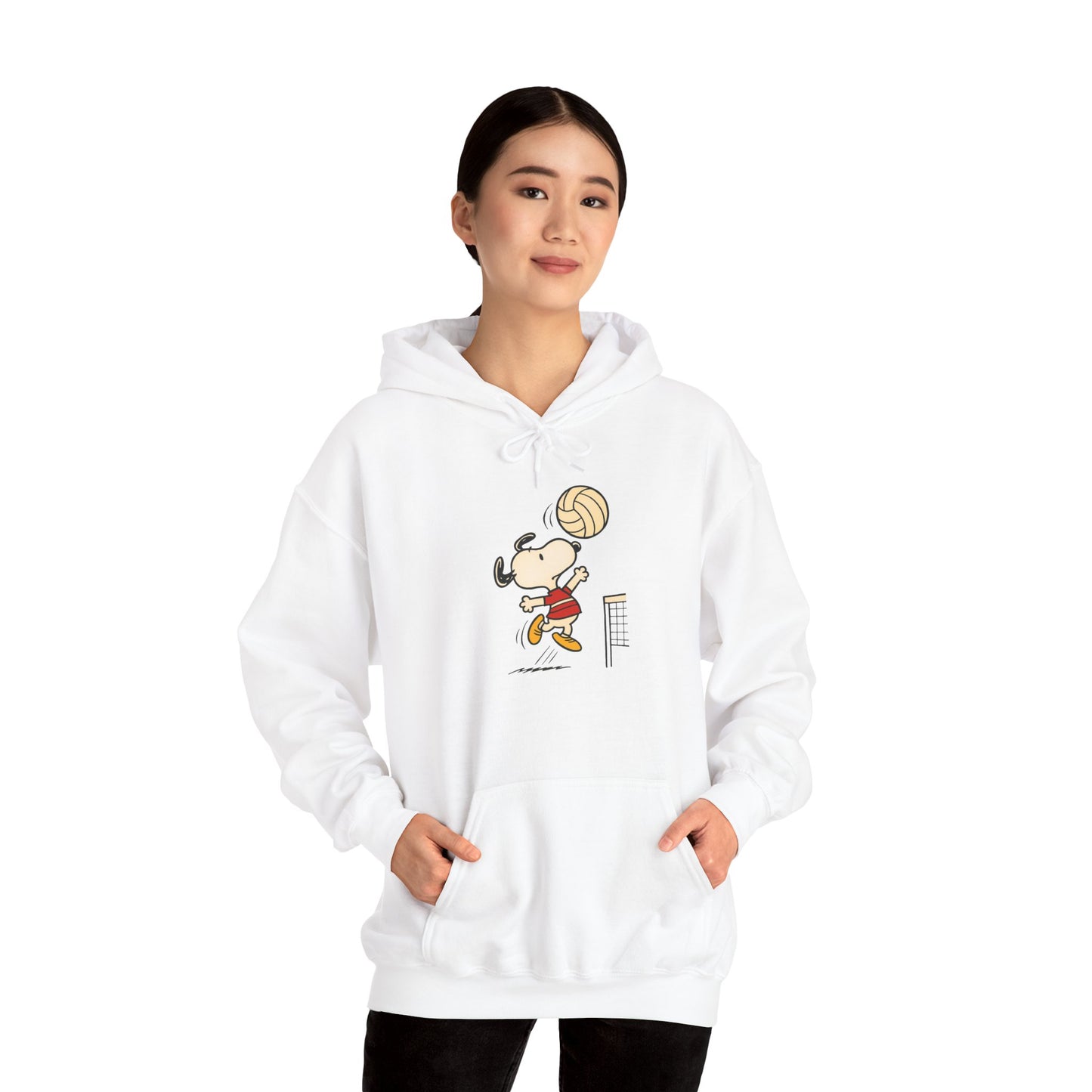 Snoopy Sports Hoodie - Unisex Heavy Blend™ Sweatshirt