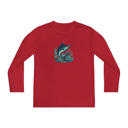 Marlin Wave Fishing Graphic