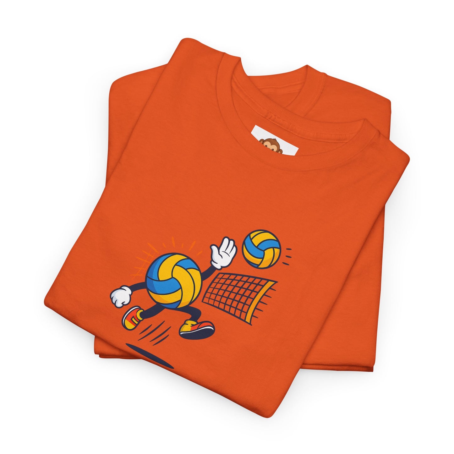 Volleyball Enthusiast Tee - Unisex Heavy Cotton T-Shirt