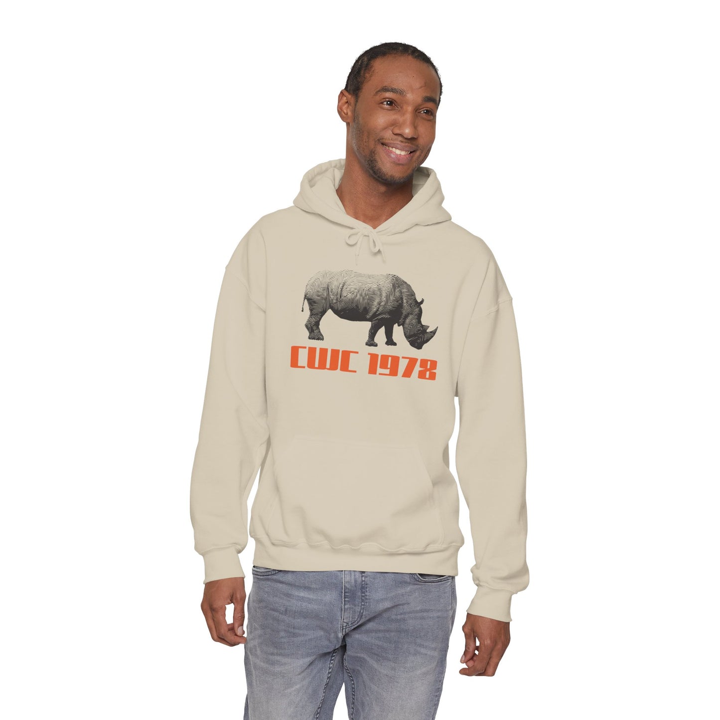 CWC 1978 Vintage Rhino -Hoodie