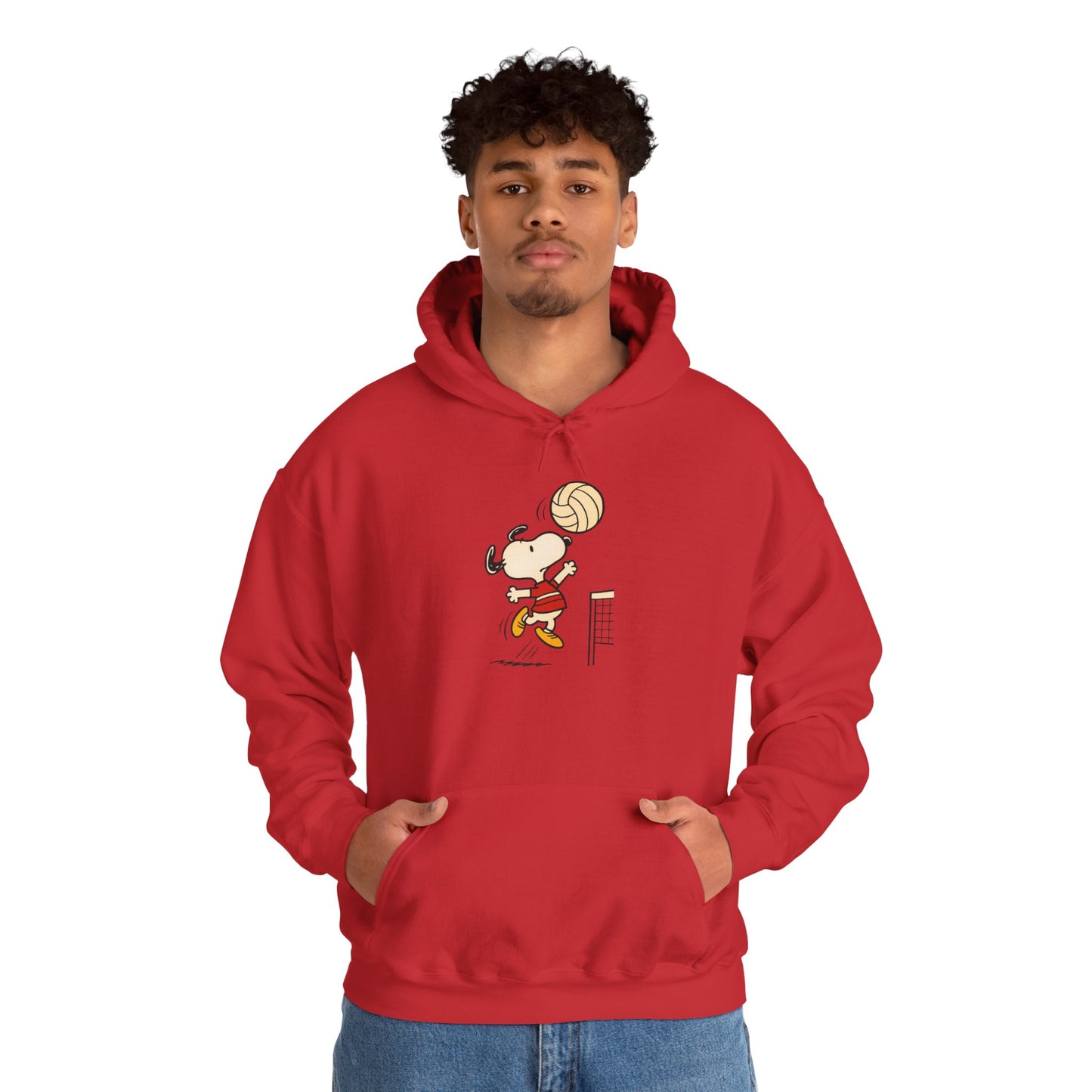 Snoopy Sports Hoodie - Unisex Heavy Blend™ Sweatshirt