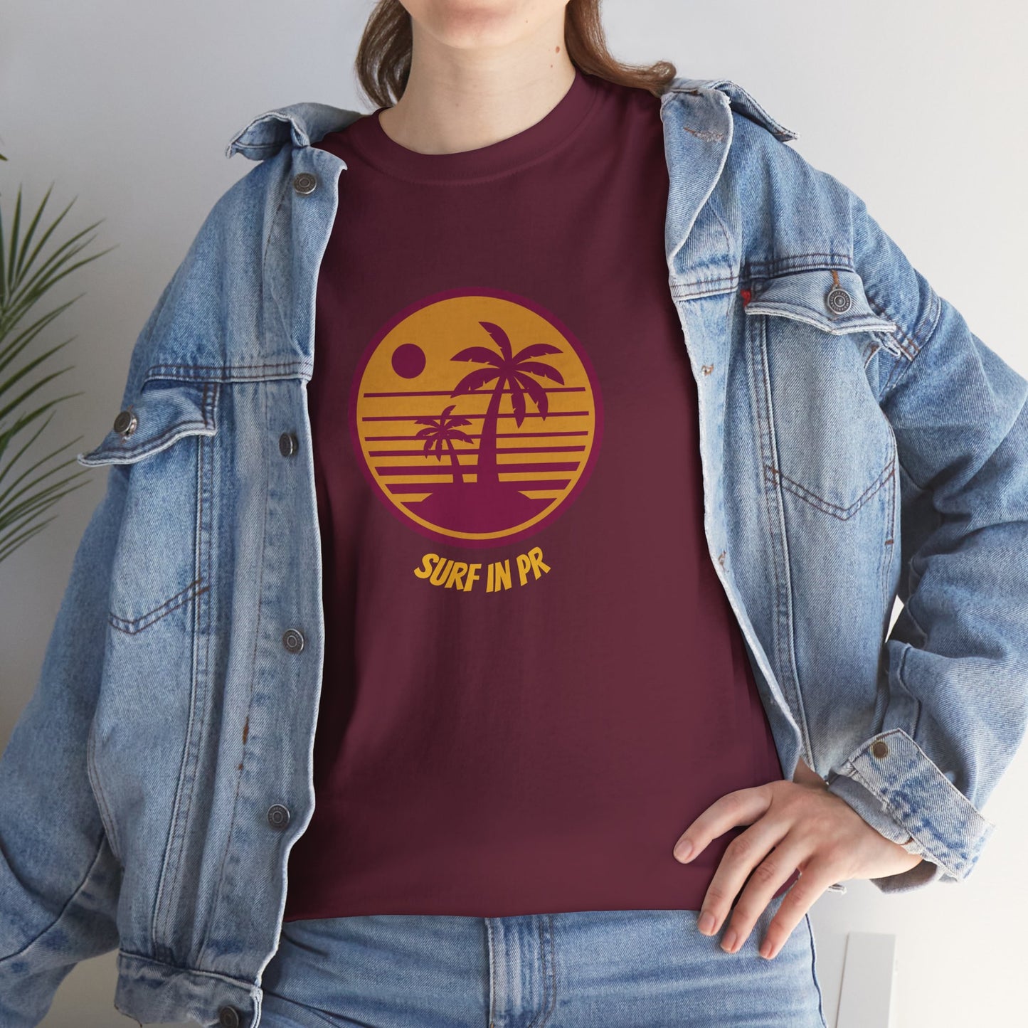 Surf in PR Unisex Heavy Cotton Tee