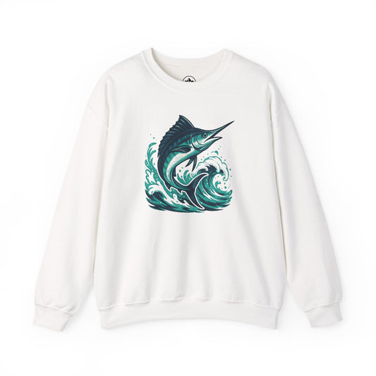 Marlin Wave Crewneck Sweatshirt